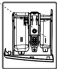 BELLAVITA LF 1206 A++ WVET - Compartment Adoucissant (central): - 3