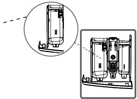 BELLAVITA LF 1209 A++ WVET - Compartment voor voorwasmiddel - 1