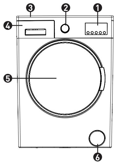 BELLAVITA LF 1209 A++ WVET - Description de votre appareil - 1
