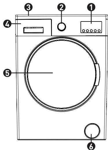 BELLAVITA LF 1209 A++ WVET - Beschreibung Ihres Geräts - 1