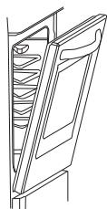HIGH ONE CG 50 4CM W VET - Desmontaje de la puerta delorno - 3