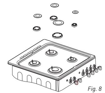 VALBERG CG 5060 4CM K VET - Quemadores de la plac de coccción - 1