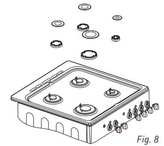 VALBERG CG 5060 4CM K VET - Brûleurs de la table de cuisson - 1