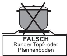VALBERG CV 50 3CC W VET - VERWENDUNG DER KOCHPLATTEN UND CERAN-KOCHFELDER. - 3