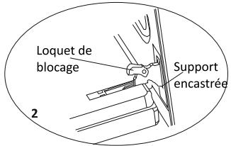 VALBERG CG 60 4CC S VET - Pour démonter la porte du four - 2