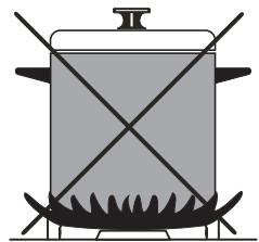 VALBERG CG 60 4CC S VET - Verwendung der Kochfeld-Brenner - 3