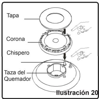 VALBERG CG 60 4CC S VET - Control de los Quemadores de la Encimera - 5