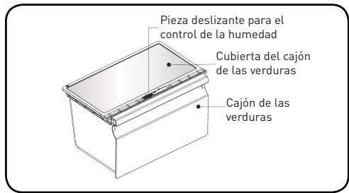 VALBERG 2PV 251 XHIC - Cajón de las verduras y control de humedad - 1