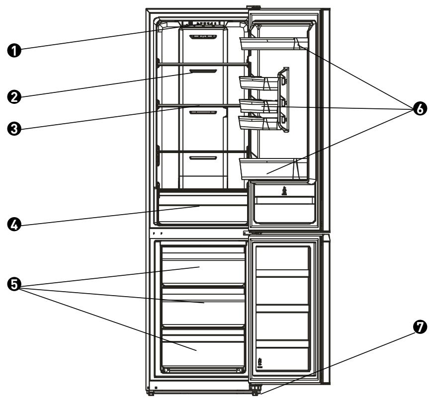 VALBERG CBV 271 A+ D XSIC - Descripción del frigorífico - 1