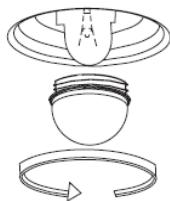 URANIA UO 657 PWG - Changement de la lampe - 1
