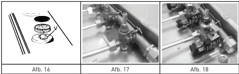 HIGH ONE TGA 4 K SIST - Smeren van de kranen (fig. 17 en 18) - 1