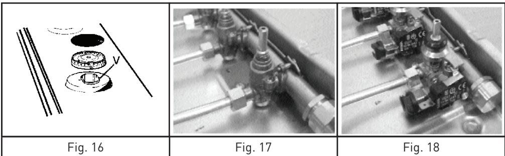 HIGH ONE TGA 4 K SIST - Lubricado de los grifos (figuras 17 y 18) - 1