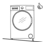 BELLAVITA WD 1275 WVET - Mise en place du lave linge et réglage des pieds - 2