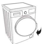 BELLAVITA WD 1275 WVET - Explication des symboles de lavage des textiles - 1