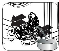 BELLAVITA WD 1496 WVET - Entretien et nettoyage du filtré de la pompe - 3
