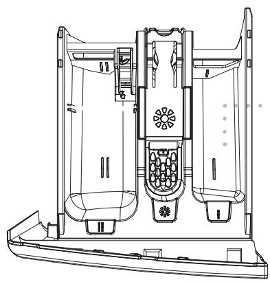 BELLAVITA WD 1496 WVET - Compartment voor wasverzachter en stijfsel - 1