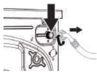 BELLAVITA WD 1496 WVET - Branchement de l'alimentation d'eau - 1