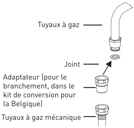 HIGH ONE DGA 2 X VET - Raccordement augaz-BE - 1
