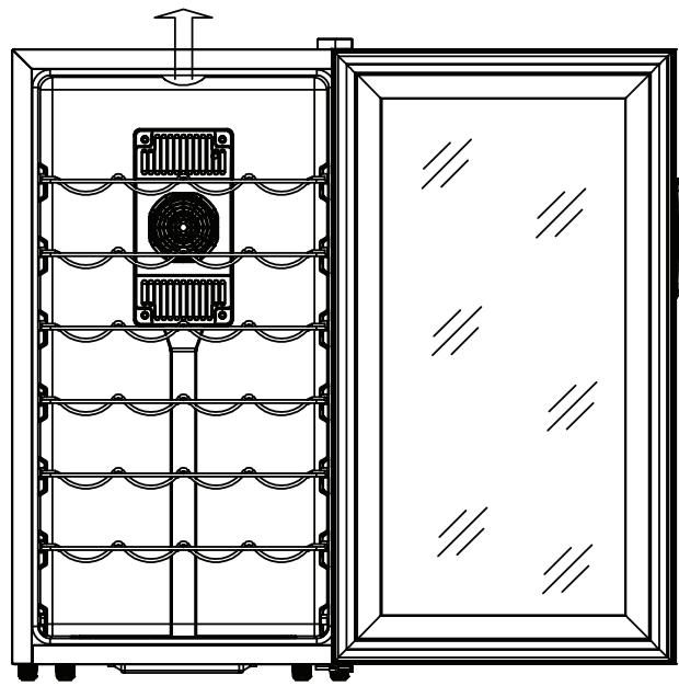 VALBERG WC 28B BWEC - Remplacement de la lampe - 3
