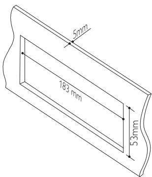 PHILIPS CE235BT - Fixation dans le tableau de bord - 1