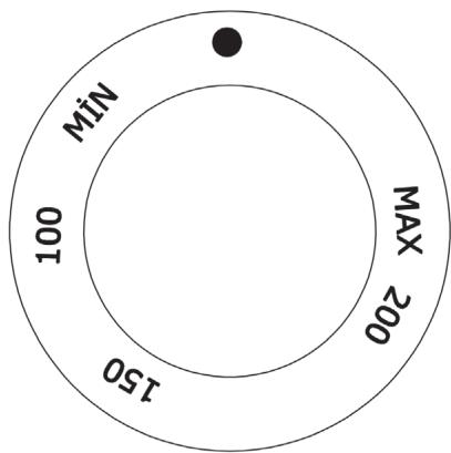 VALBERG CM 50 31CM W EUT - UTILISATION DU FOUR ELECTRIQUE Manette Four / Thermostat - 1