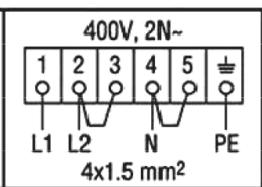 VALBERG CV 50 3CM W EUT - 3) SCHEMA DE BRANCHEMENT / CABLES DE BRANCHEMENT - 2