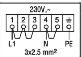 VALBERG CV 50 3CM W EUT - 3) SCHEMA DE BRANCHEMENT / CABLES DE BRANCHEMENT - 3