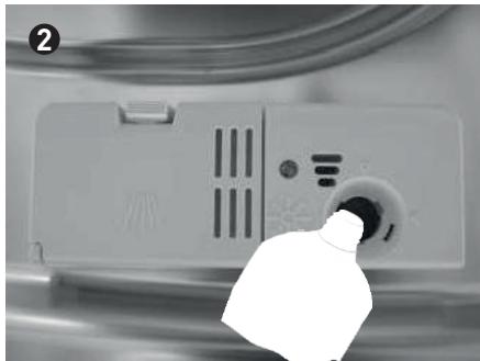 HIGH ONE INT 12C49 A++ X SIC - Quand faut-il replir le réservoir de liquide de rinceage? - 3