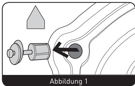BELLAVITA WF 1407 A+++ WMIC - Entfernen der Transportschrauben (Abbildung 1) - 1