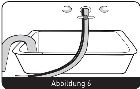 BELLAVITA WF 1407 A+++ WMIC - Positionierung des Ablaufschlauchs - 1
