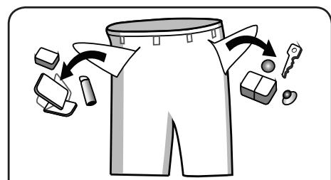 BELLAVITA WF 1407 A+++ WMIC - Sortez tous les objets se trouvant dans les poches (Figure 12) - 1