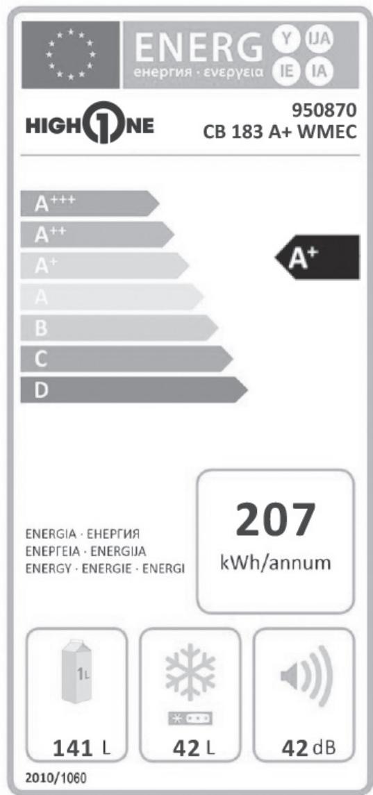 HIGH ONE CB 183 A+ WMEC - 4