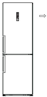 VALBERG CNF 326 A+ WHIC - Commandes d'affichage - 1