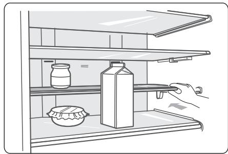 VALBERG CNF 326 A+ WHIC - Schappen van de koelkast - 1