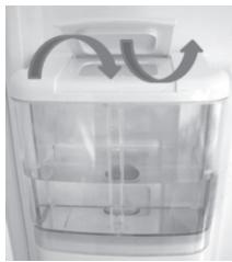 VALBERG CB 244 A+ WD WMEC - Consejos para el dispensador de agua - 1