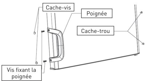 VALBERG CNF 270 A+ WD XMIC - Nous vous rappelons que le changement du sens d'ouverture de la porte doit s'effectuer lorsque l'appareil est débranché. - 5