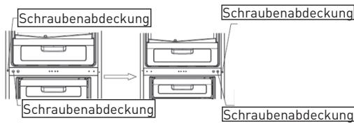 VALBERG CNF 270 A+ WD XMIC - Bei der Änderung der Öffnungsrichtung der Tür muss das Gerät vom Stromnetz getrennt sein. - 7