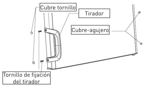 VALBERG CNF 270 A+ WD XMIC - Retire el cubre bisagra - 5