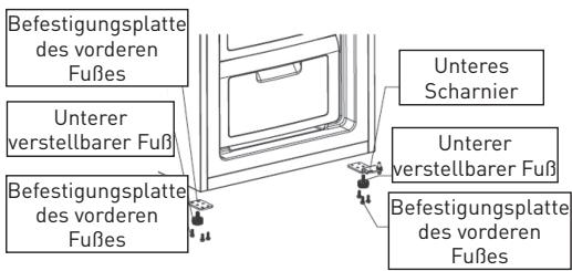 VALBERG CNF 270 A+ WD XMIC - Bei der Änderung der Öffnungsrichtung der Tür muss das Gerät vom Stromnetz getrennt sein. - 8