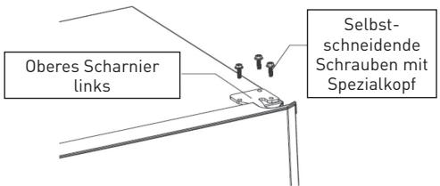 VALBERG CNF 270 A+ WD XMIC - Bei der Änderung der Öffnungsrichtung der Tür muss das Gerät vom Stromnetz getrennt sein. - 1