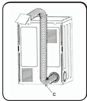 HIGH ONE DF 6 EC WWEC - Ajuste del tubo de ventilacion - 3