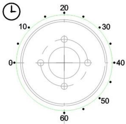 TELEFUNKEN MO21-SFE - Timerknop - 1