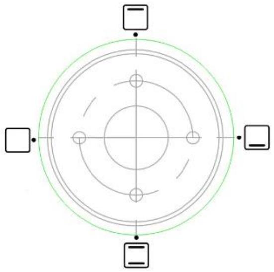 TELEFUNKEN MO21-SFE - Keuzeknop bereidingswijze - 1