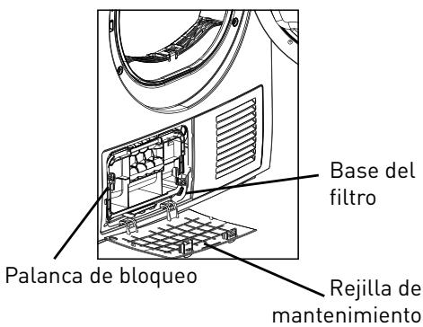 BELLAVITA DF 8 C B WMIC - Limpieza de la puerta del过滤器 - 2