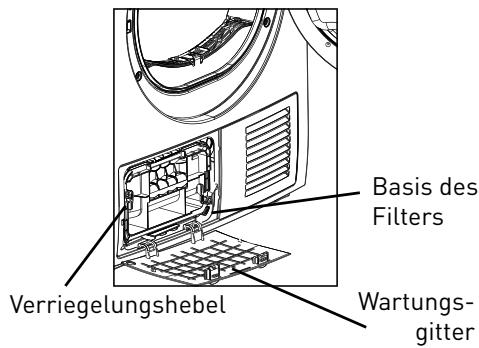 BELLAVITA DF 8 C B WMIC - Reinigung der Filterbasis - 1