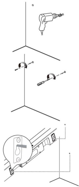 SCHNEIDER SC100SND - Instalación del altavoz sound bar en la pared - 3
