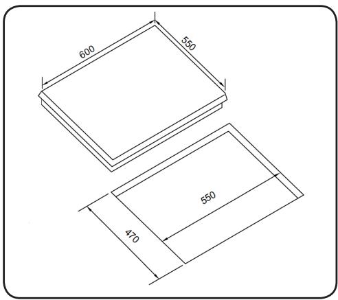 VALBERG GGH 4 IC SIC BE - Installation des Kochherds - 1