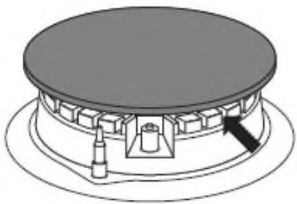 VALBERG GGH 4 IC SIC BE - Foyers, grille de la table de cuisson, parties métalliques ou en verre. - 1