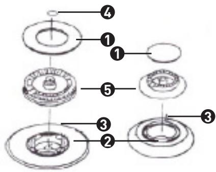 VALBERG GGH 4 IC SIC BE - Scheme des foyers - 1