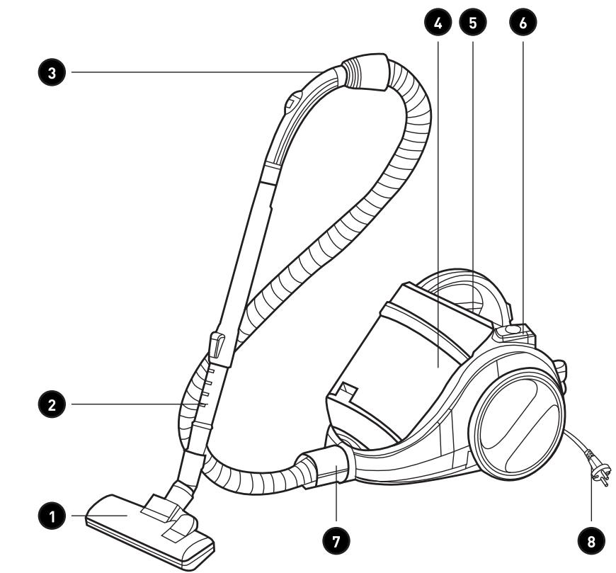 EXCELINE CYCLOFIRST-03 - Onderdelen - 1